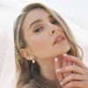 Elenys pozlacené perlové náušnice Alba 18K žluté zlato Perla 5A