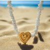 ELENYS Heart  pozlacený náhrdelník 18K žluté zlato