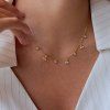 ELENYS Cherry Charm  pozlacený náhrdelník 18K žluté zlato