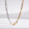 ELENYS Duo Chain  pozlacený náhrdelník 18K žluté zlato