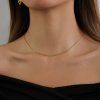 ELENYS Petite Chain  pozlacený náhrdelník 18K žluté zlato