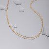 ELENYS Beads Chain  pozlacený náhrdelník 18K žluté zlato