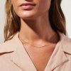 ELENYS Beads Chain  pozlacený náhrdelník 18K žluté zlato