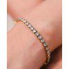 ELENYS Tennis 3 mm  pozlacený náramek 18K žluté zlato