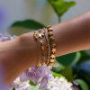 ELENYS Stella Chain  pozlacený náramek 18K žluté zlato
