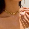 ELENYS Aurelia Loop  pozlacený choker 18K žluté zlato