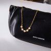 ELENYS Heartline Chain  pozlacený náhrdelník 18K žluté zlato