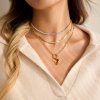 ELENYS Tennis Chain 3 mm  pozlacený náhrdelník 18K žluté zlato