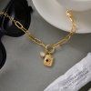 ELENYS Relic Chain  pozlacený náramek 18K žluté zlato