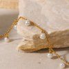 ELENYS Pearl Drop  pozlacený náramek 18K žluté zlato