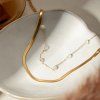 ELENYS Soft Duo  pozlacený náramek 18K žluté zlato