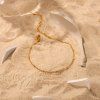 ELENYS Beads Chain  pozlacený náramek 18K žluté zlato