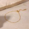 ELENYS Beads Chain  pozlacený náramek 18K žluté zlato