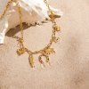 ELENYS Lucky Symbols  pozlacený náhrdelník 18K žluté zlato
