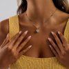 ELENYS Aqualis set  pozlacený set 18K žluté zlato