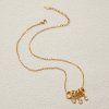 ELENYS Orbit Aura set  pozlacený set 18K žluté zlato