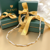 ELENYS Perlisse  pozlacený náhrdelník 18K žluté zlato