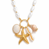 ELENYS Coastelle Charm  pozlacený set 18K žluté zlato