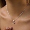ELENYS Heart Charm  náhrdelník z prémiové oceli