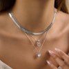 ELENYS Heart Charm  náhrdelník z prémiové oceli